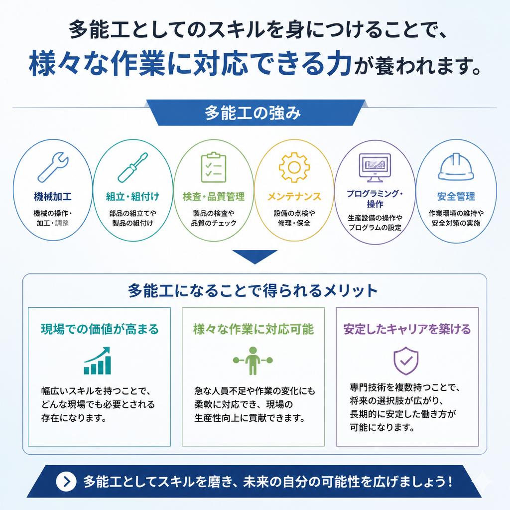 多能工に成長するメリット