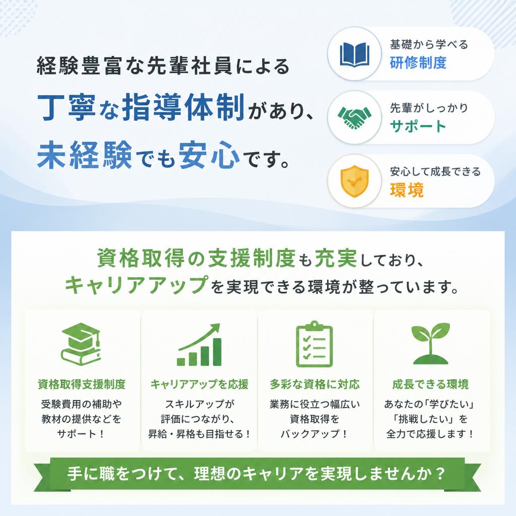 02. スキルアップを応援！