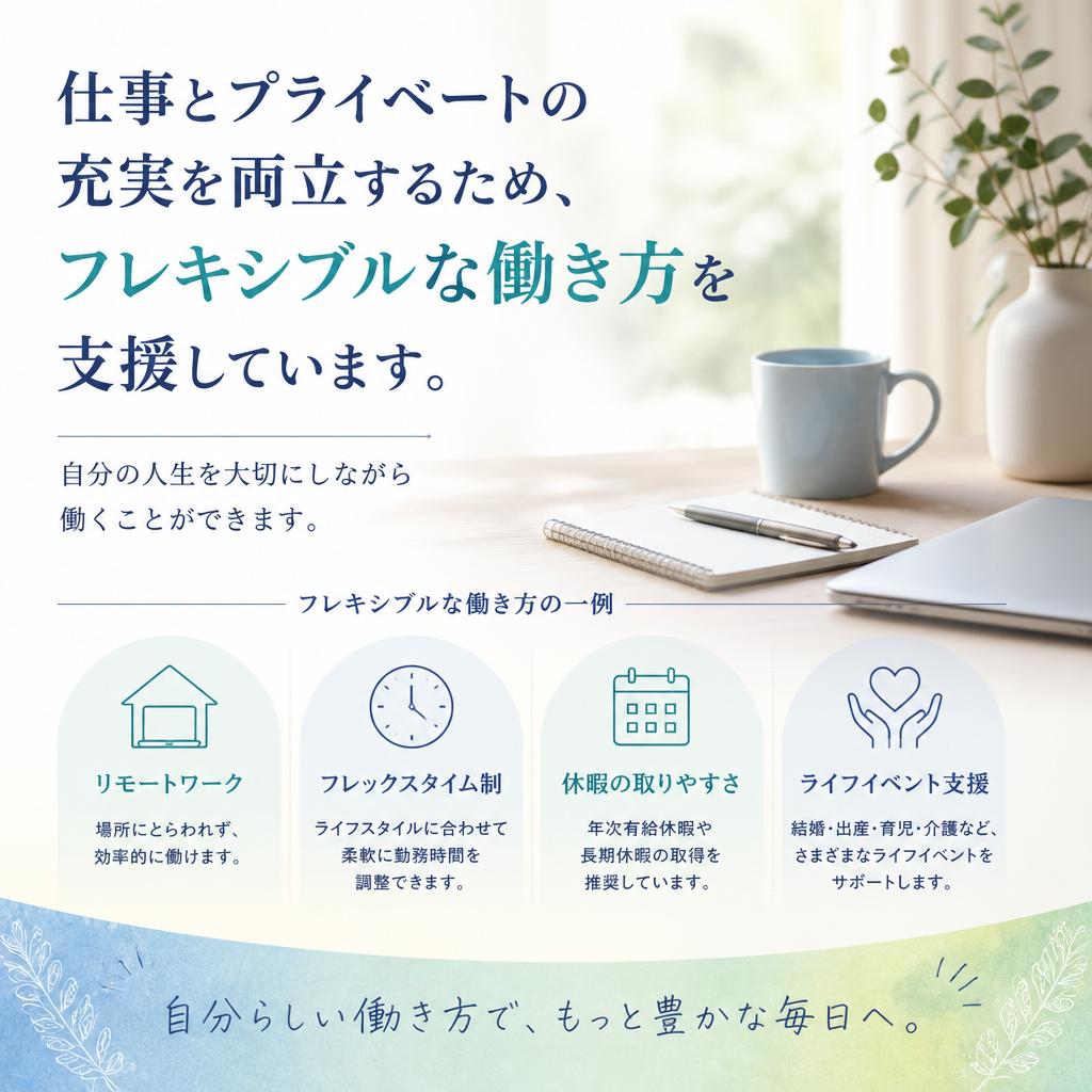 04. ワークライフバランスの重視