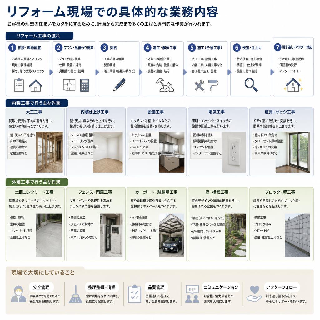 具体的な業務内容