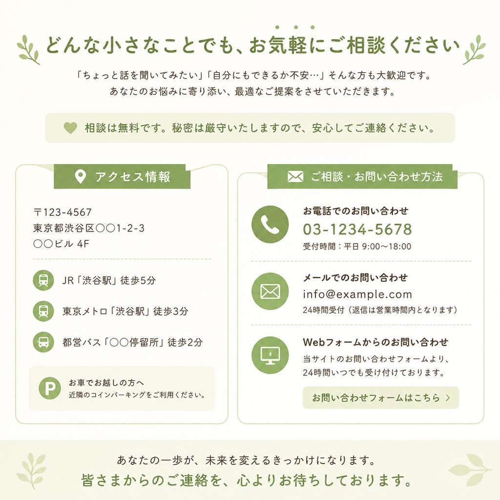お問い合わせのご案内