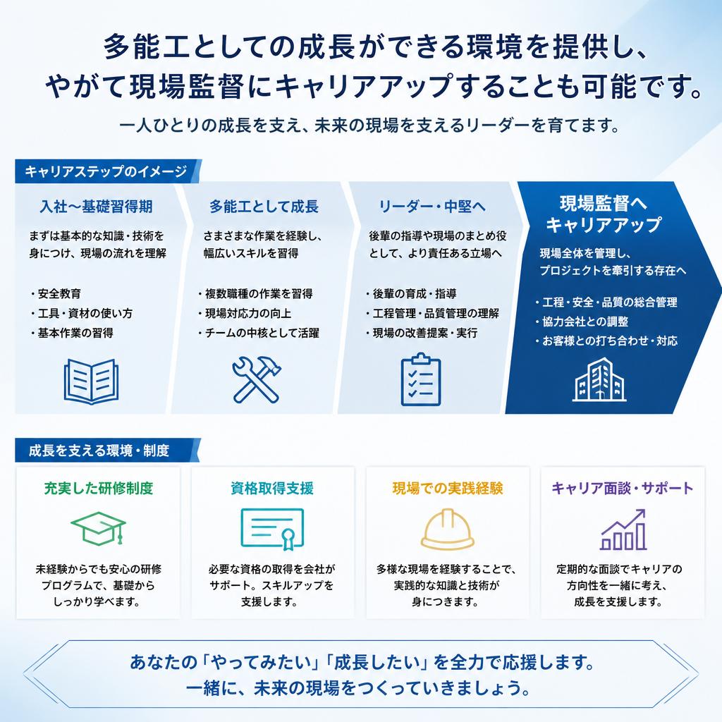 キャリアアップの道